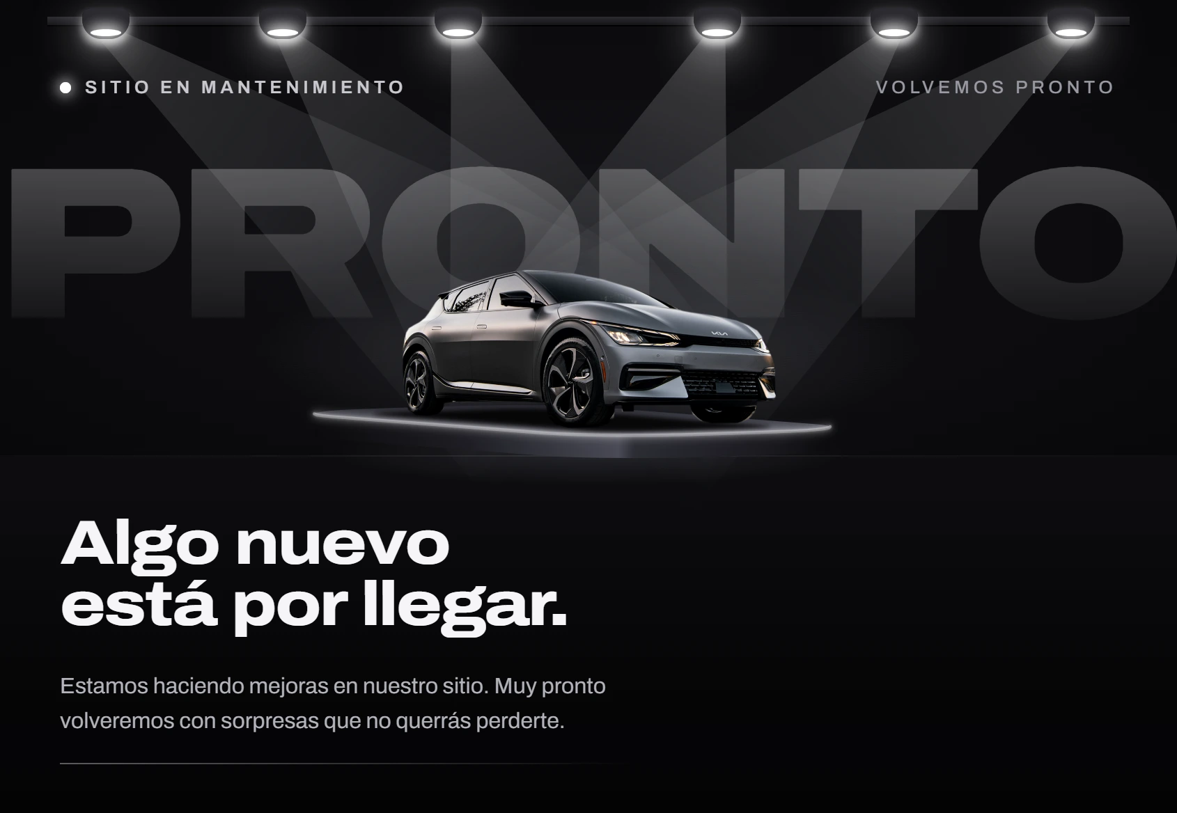 Sitio en mantenimiento. Algo nuevo está por llegar. Estamos haciendo mejoras en nuestro sitio, muy pronto volveremos.